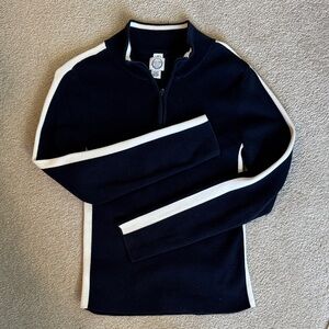 Polo Ralph Lauren Navy Half-Zip Sweater